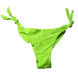 Ree Bees Neon Green Bikini Bottom Size L NWT
